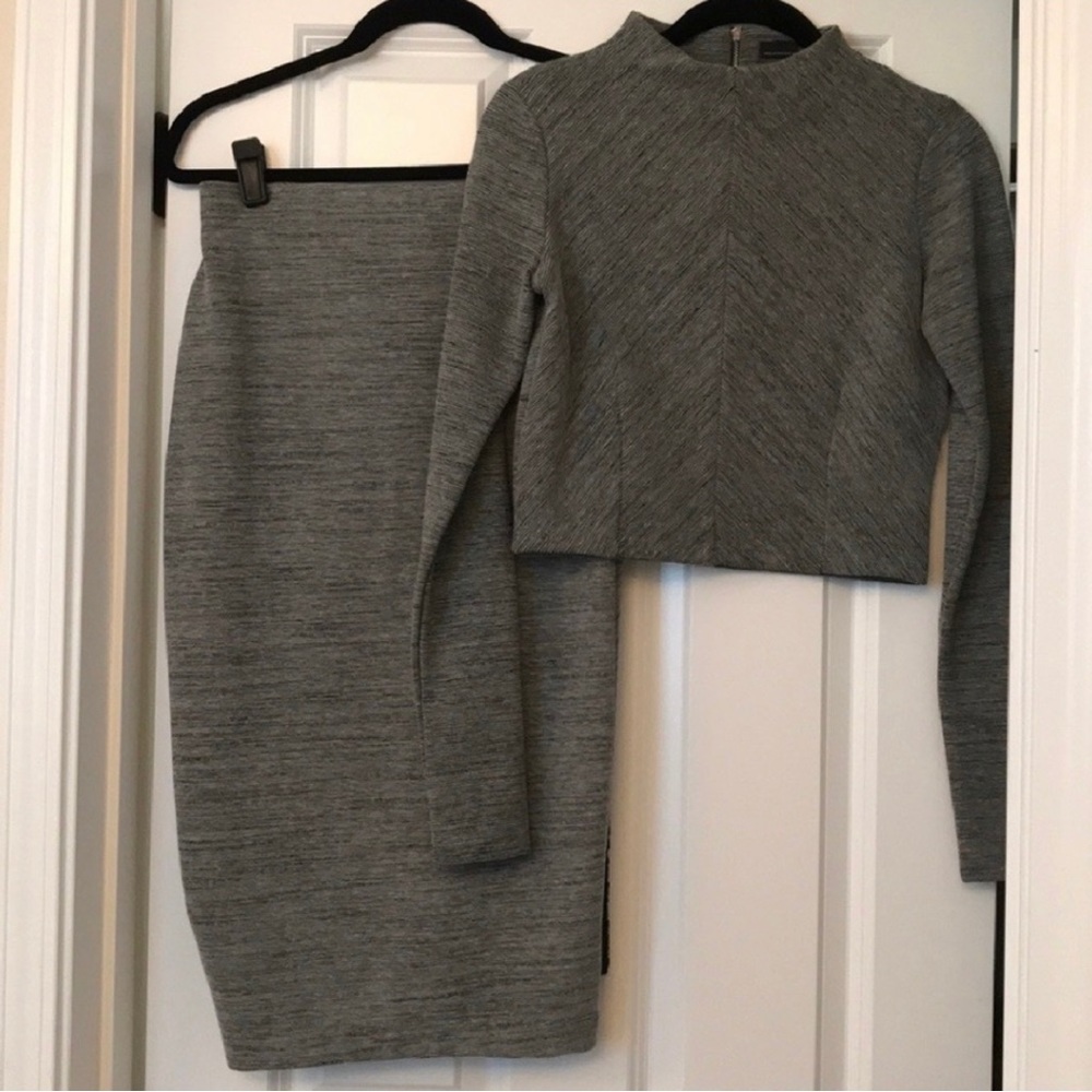 Zara top and skirt